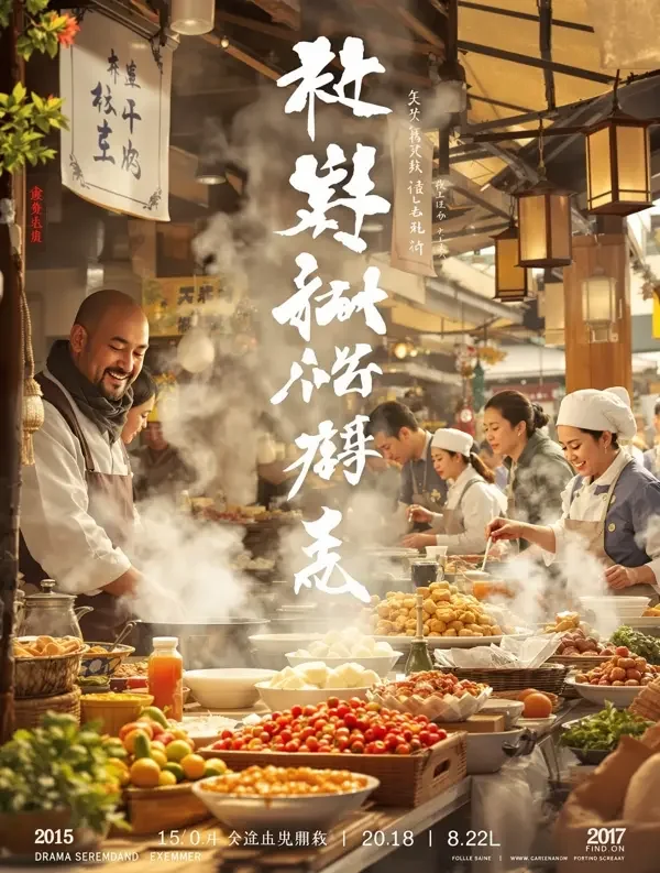 《小镇菜市场的早晨》- 黄果短剧市井生活短剧封面